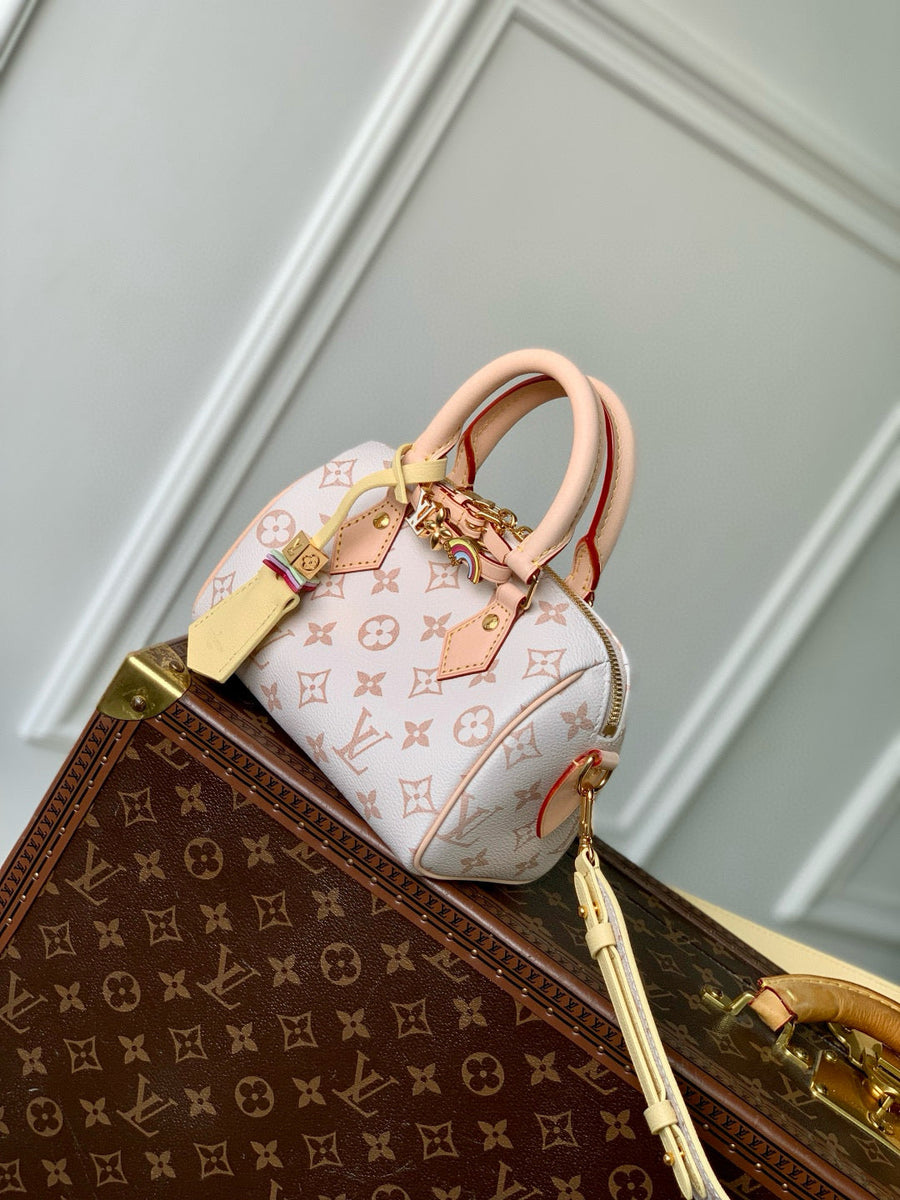 Louis Vuitton Bags- Louis Vuitton Lou Speedy 18 Pop Bag Luxury Designer Leather Handbag