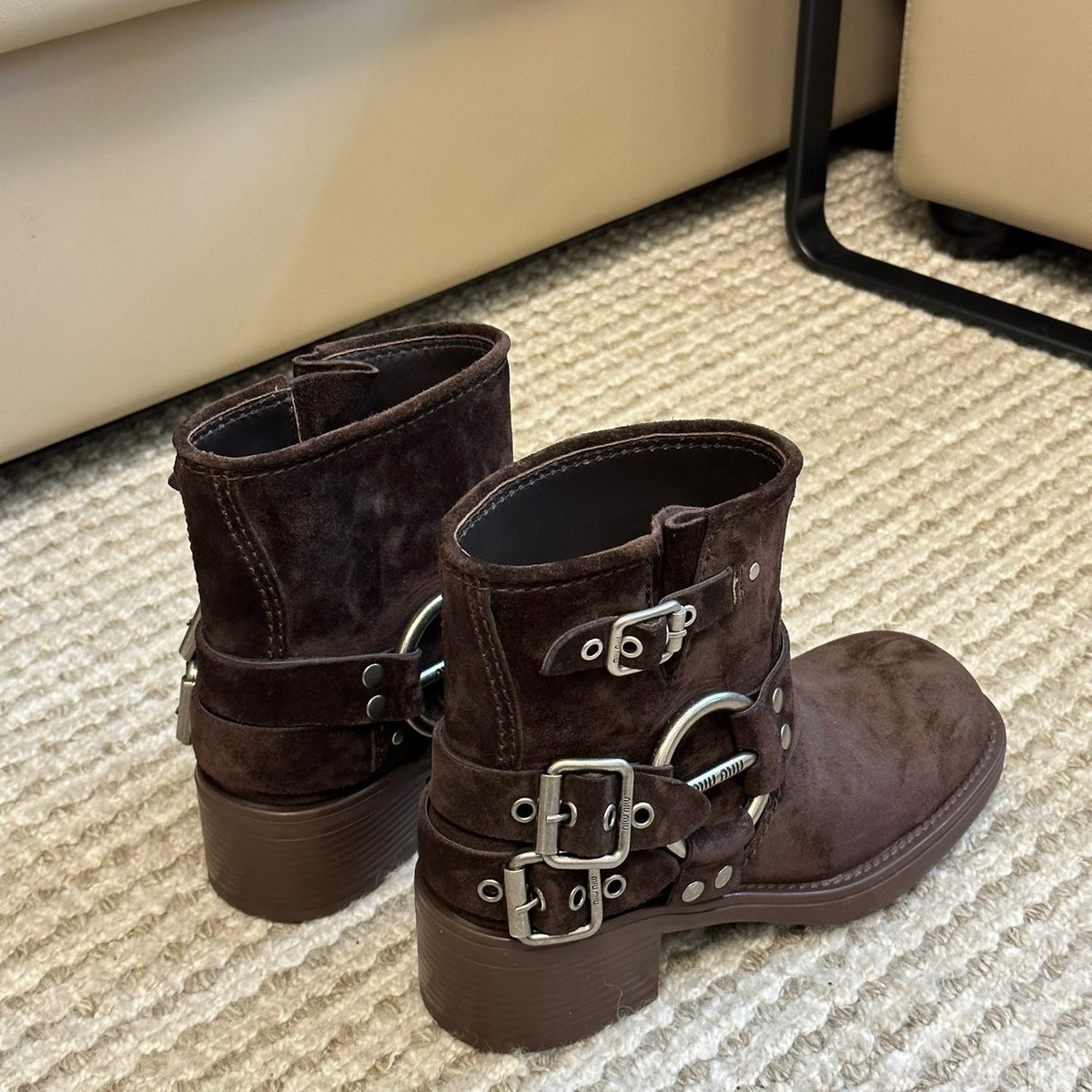 Shoes? Miu M Boots Premium Designer Casual Shoes