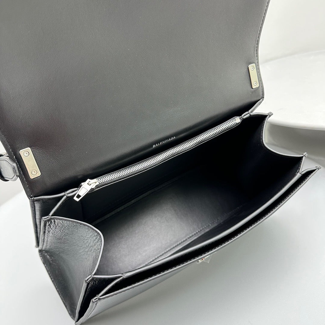 Balenciaga Crush Bag detail shot – authentic designer craftsmanship