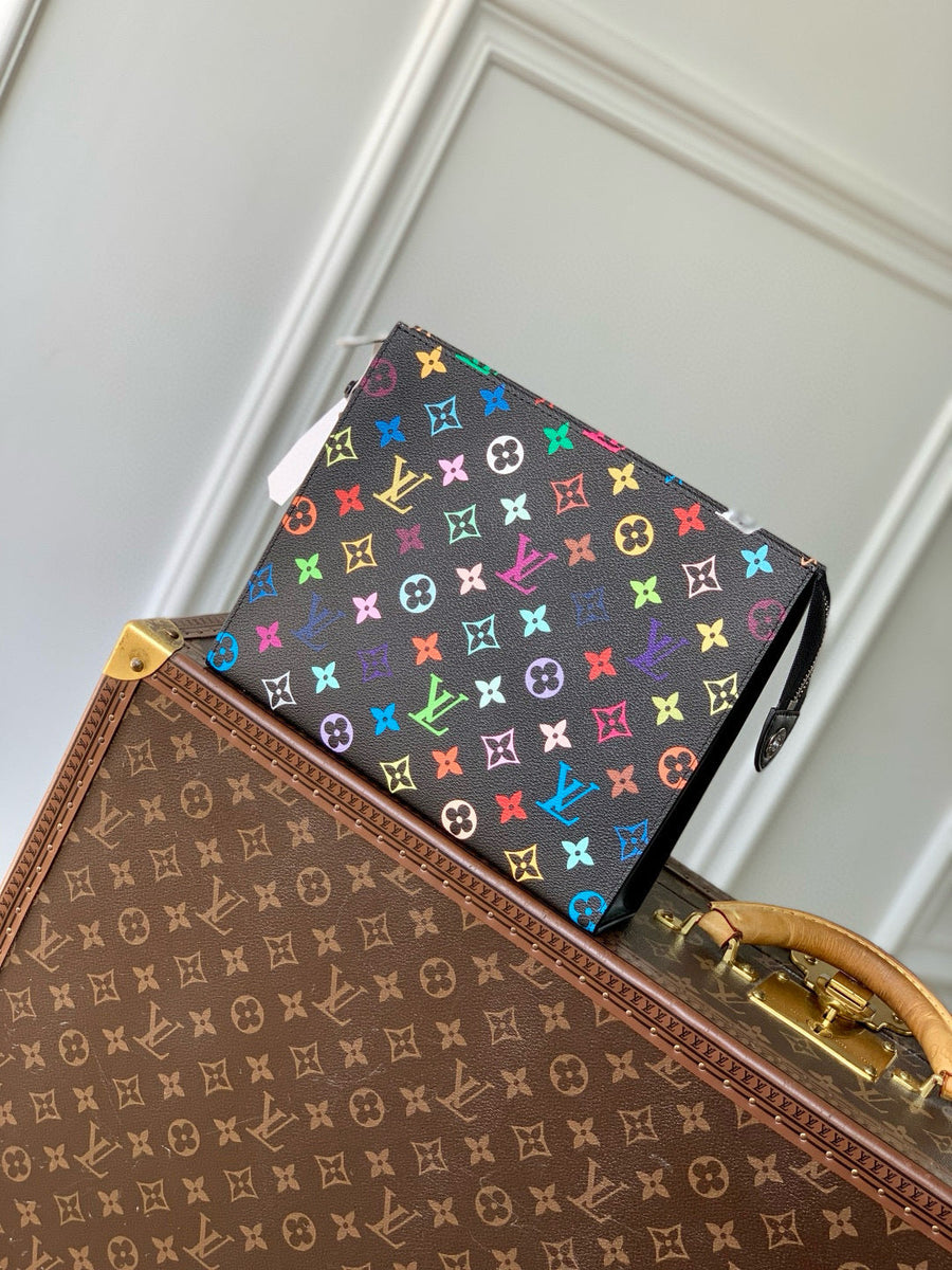 Louis Vuitton Bags- Louis Vuitton Lou x Murakami Toiletry Pouch Premium Designer Shoulder Bag