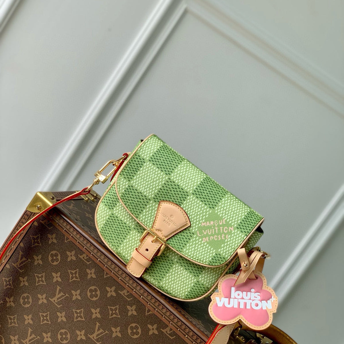 Louis Vuitton Bags- Louis Vuitton Lou Montsouris Messenger Bag Elegant Everyday Designer Handbag