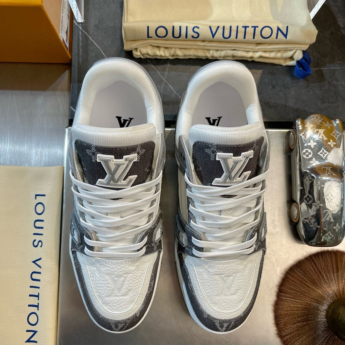 Louis Vuitton Shoes- Louis Vuitton Lou Trainers Luxury Lifestyle Designer Footwear