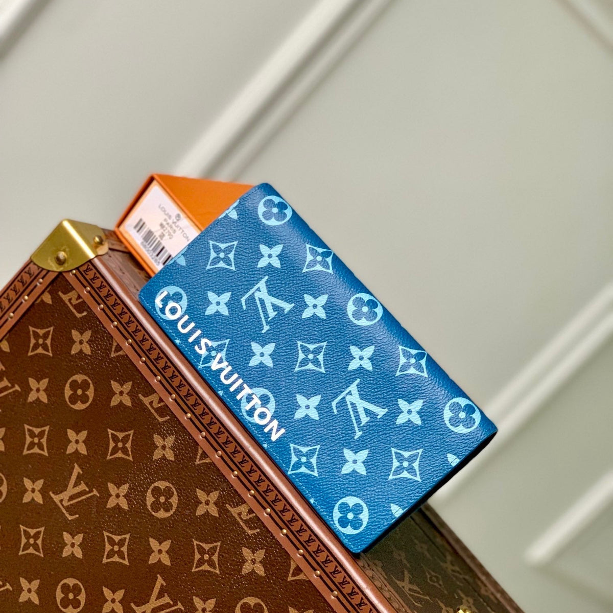 Louis Vuitton Wallets- Louis Vuitton Lou Wallet Compact Luxury Card Wallet