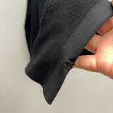 Chanel Turtleneck detail shot – authentic designer craftsmanship