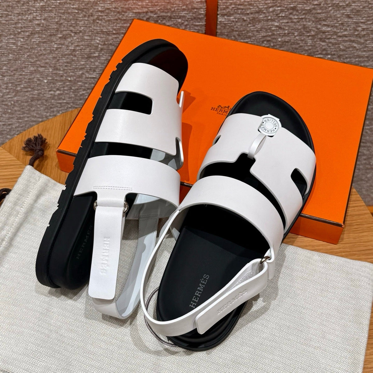 Shoes- Herm Genius Sandals Luxury Lifestyle Designer Footwear