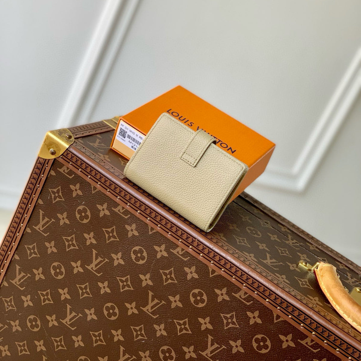 Louis Vuitton Wallets- Louis Vuitton Lou Low Key Compact Wallet Premium Leather Designer Wallet