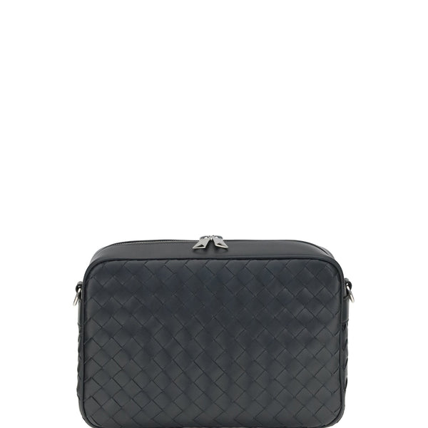 Bottega Veneta Bags? Bottega Veneta Men Camera Medium Shoulder Bag Luxury Designer Leather Handbag