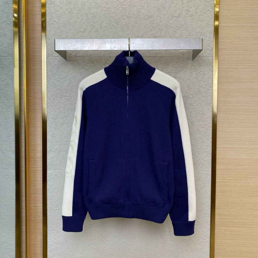 Front view of Gucci Bomber premium bomber jacket