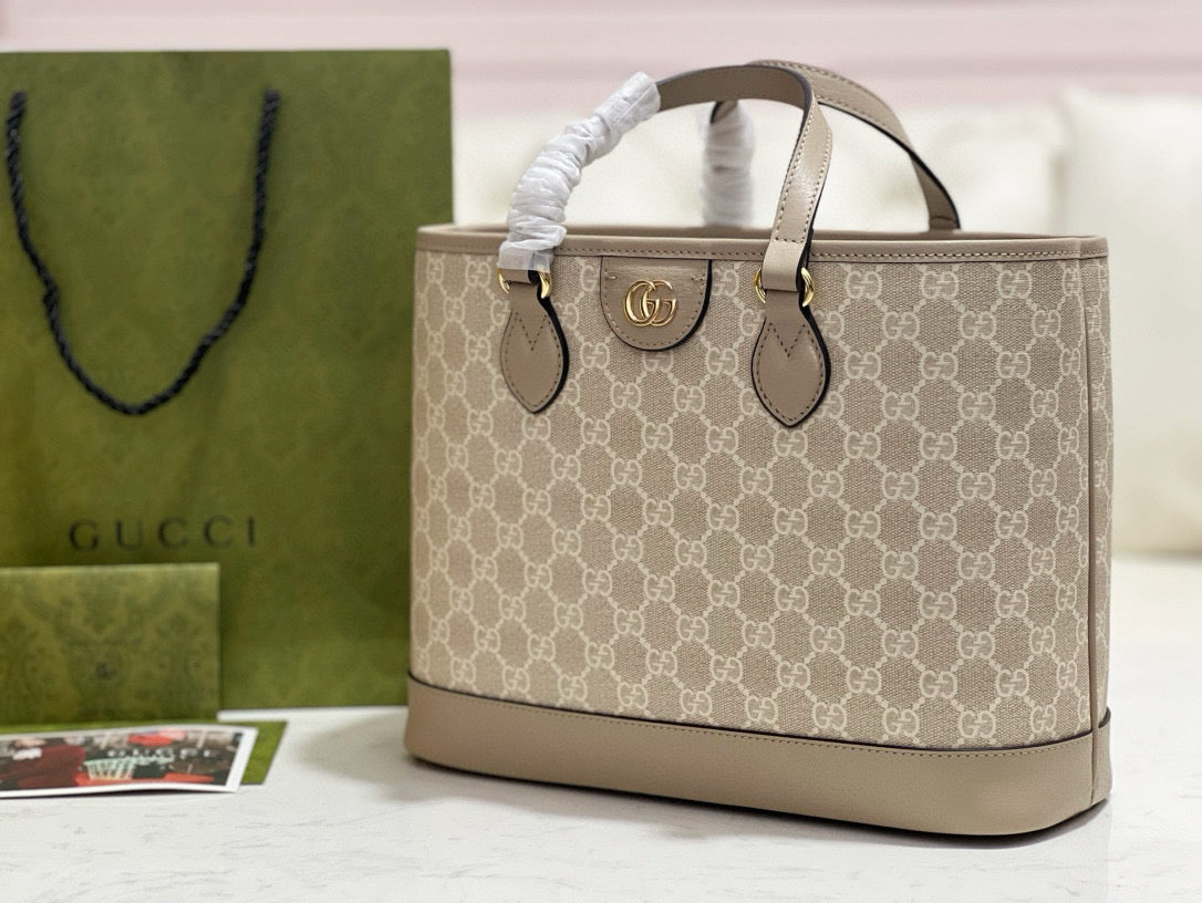 Gucci Bags- Gucci Ophidia Small Tote Bag Elegant Everyday Designer Handbag