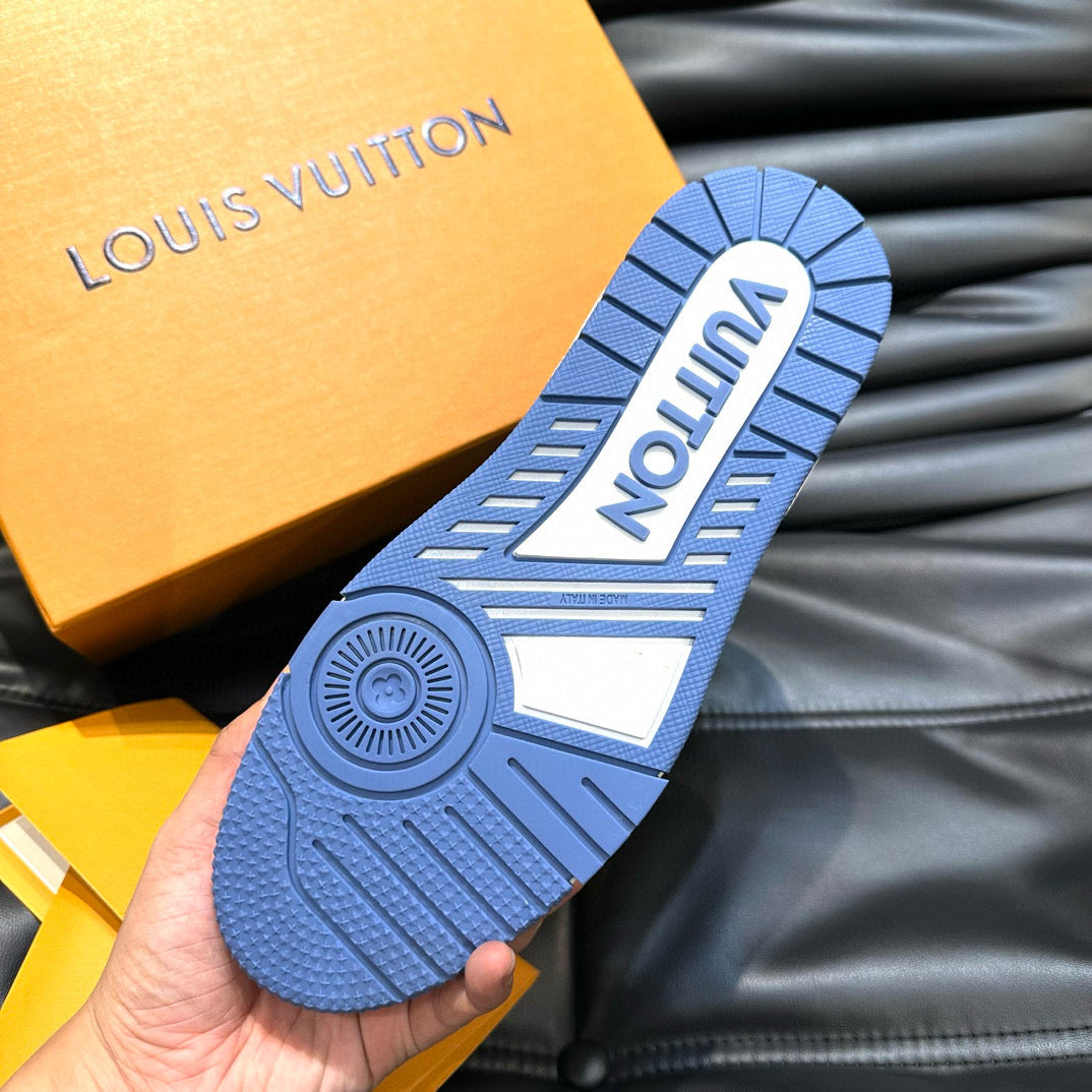 Louis Vuitton Shoes- Louis Vuitton Lou Trainers Comfortable Everyday Designer Shoes