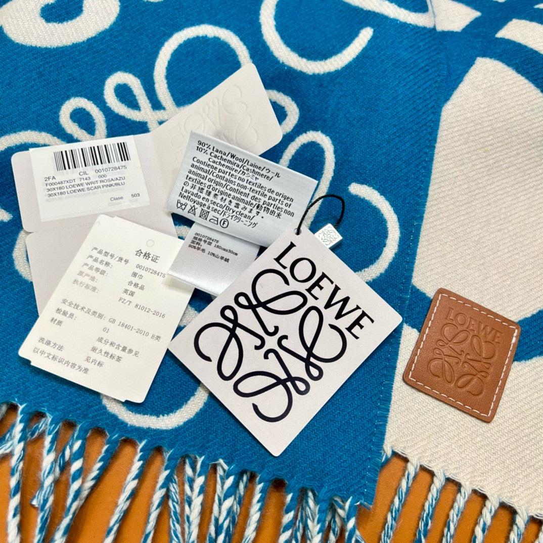 Scarves- Loew Scarf Luxury Designer Silk Scarf