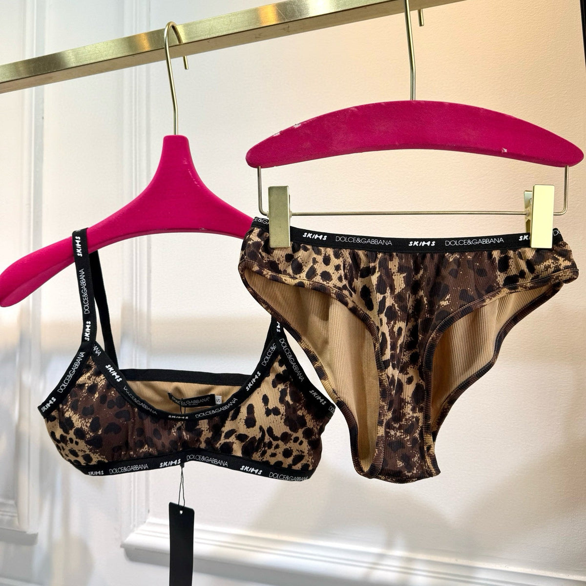 Accessories- Skims x Dg Bra Set Luxury Designer Fashion Accessory