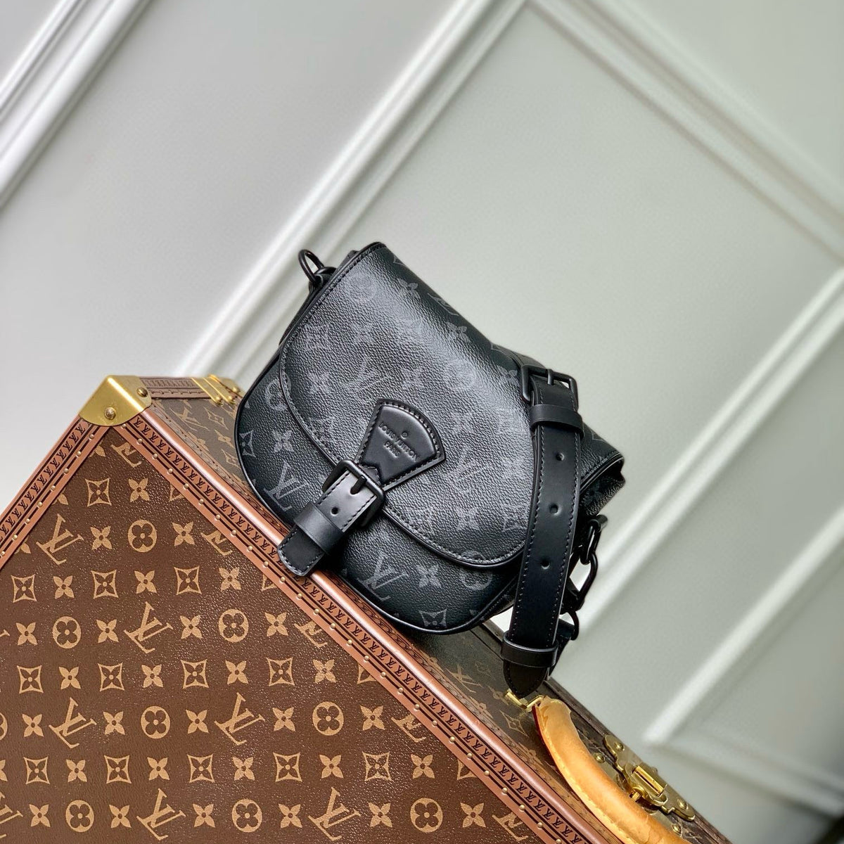 Louis Vuitton Bags- Louis Vuitton Lou Montsouris Messenger Pm Bag Luxury Designer Leather Handbag