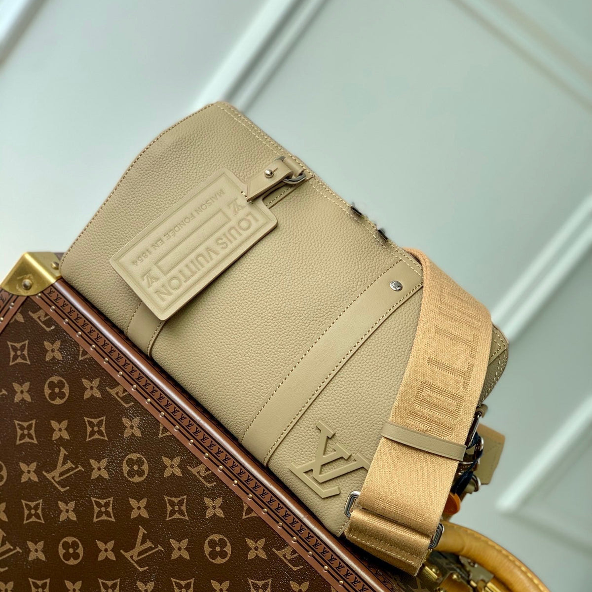Louis Vuitton Bags- Louis Vuitton Lou City Keepall Bag Luxury Designer Leather Handbag