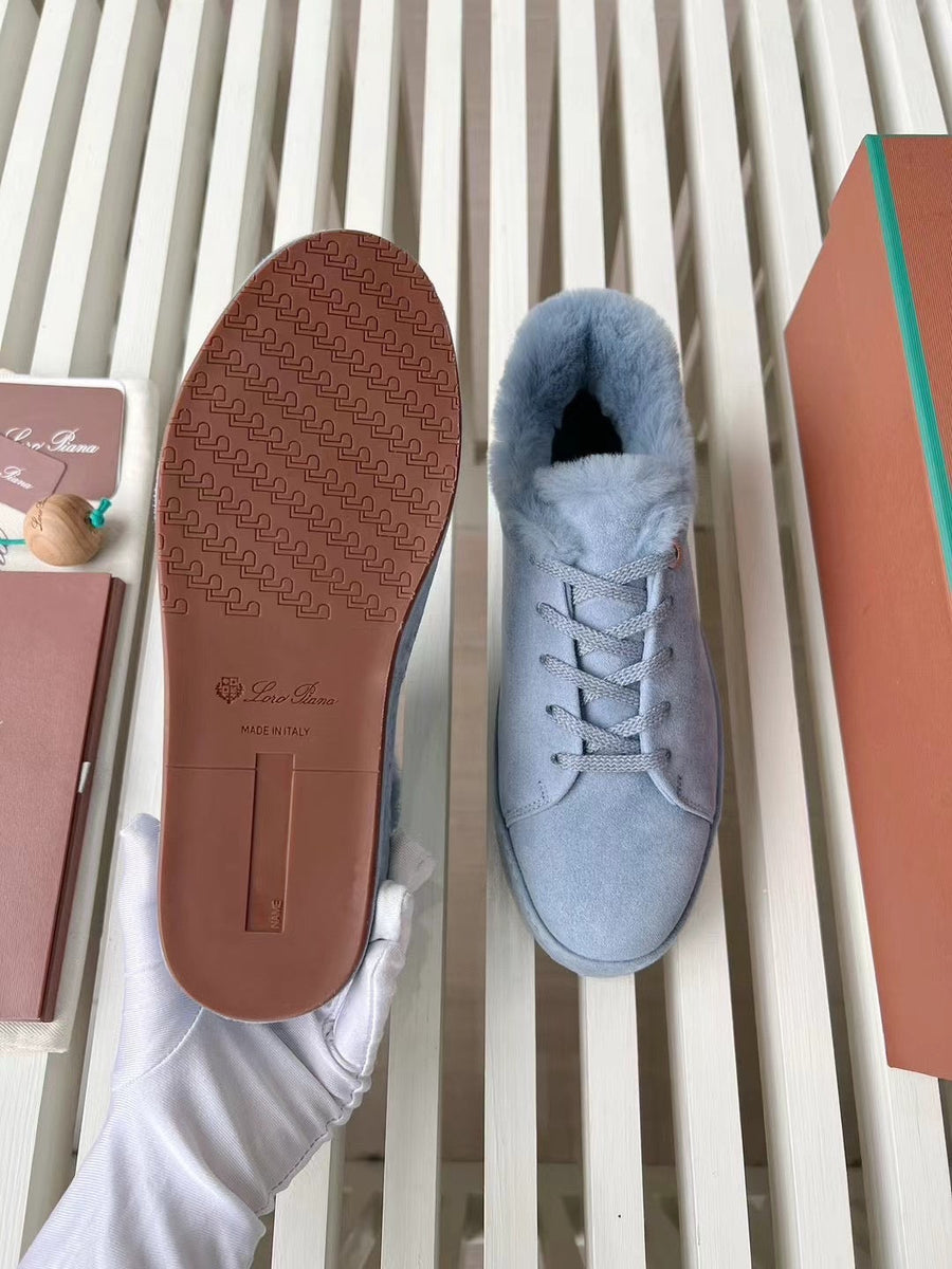 Shoes- Loro P Fur Nuages Sneakers Luxury Lifestyle Designer Footwear
