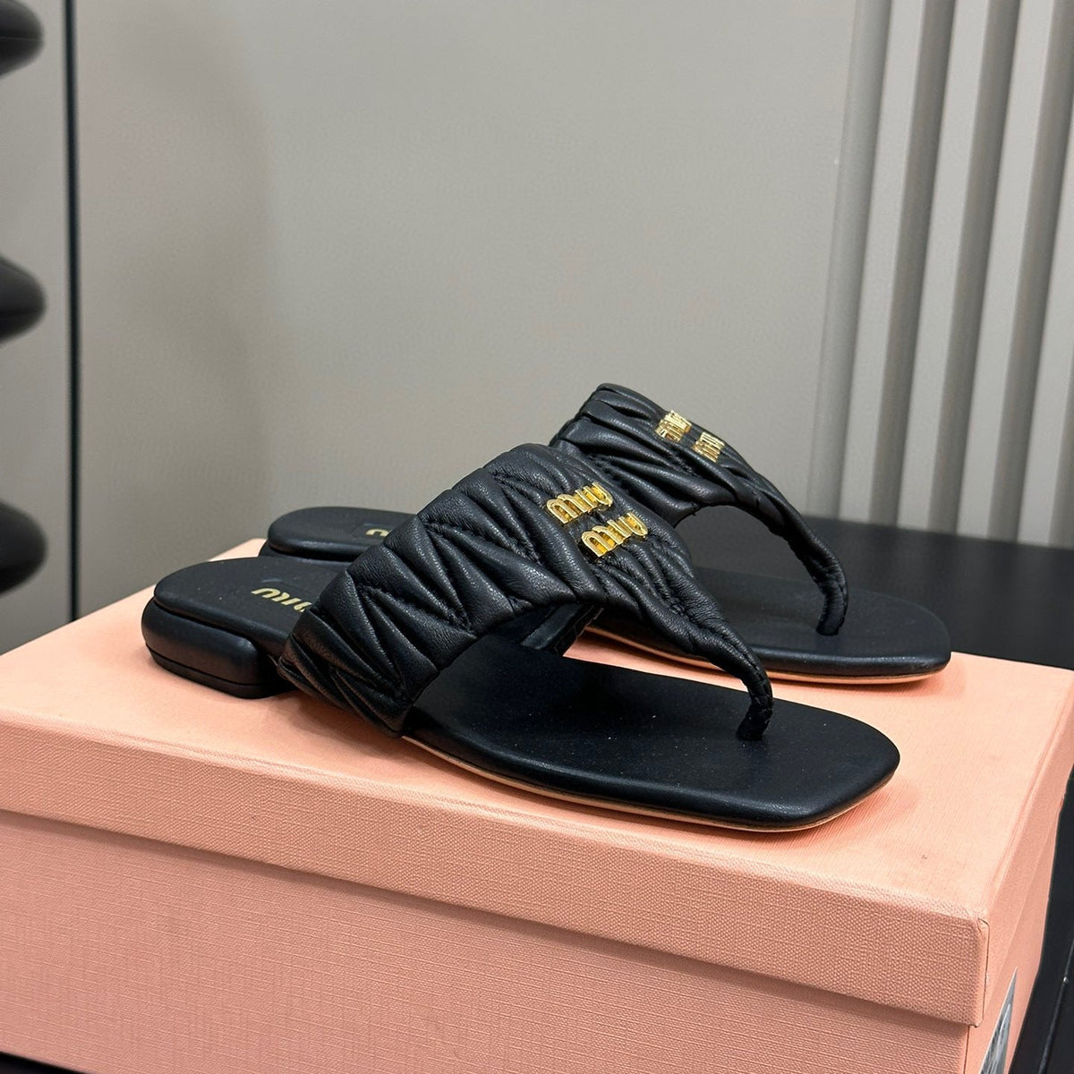 Shoes- Miu M Sandals Luxury Lifestyle Designer Footwear