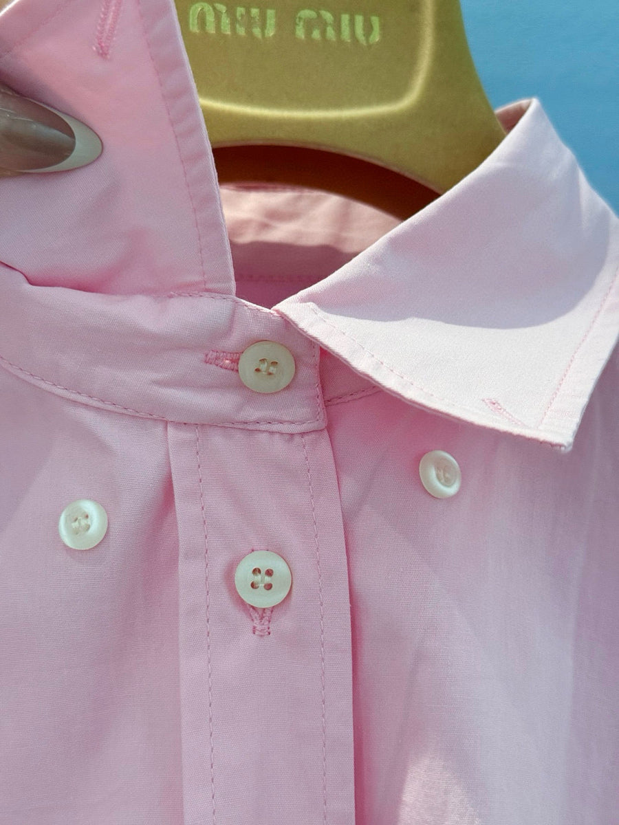 Tops- Miu M Shirt Premium Designer Casual Top
