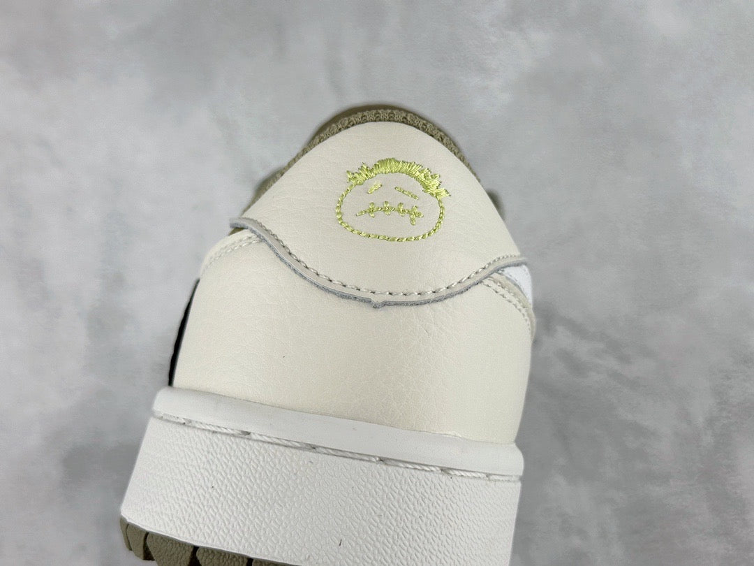 Jordan Shoes- Jordan Travis S x Jordan 1 Low Luxury Lifestyle Designer Footwear