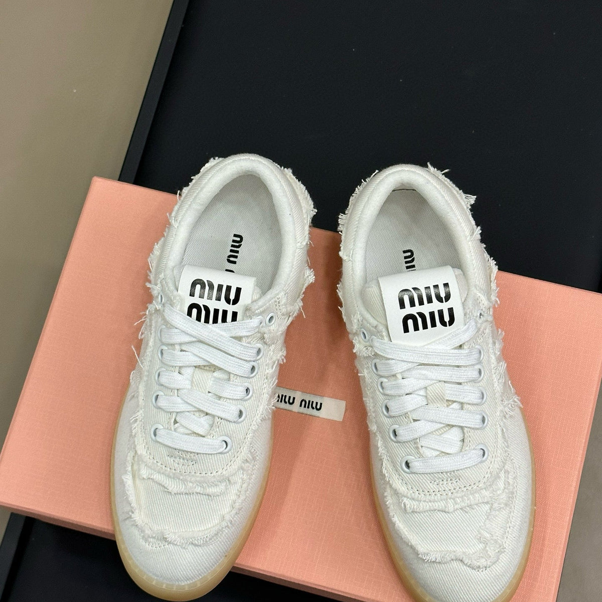 Shoes- Miu M Trainers Premium Designer Casual Shoes