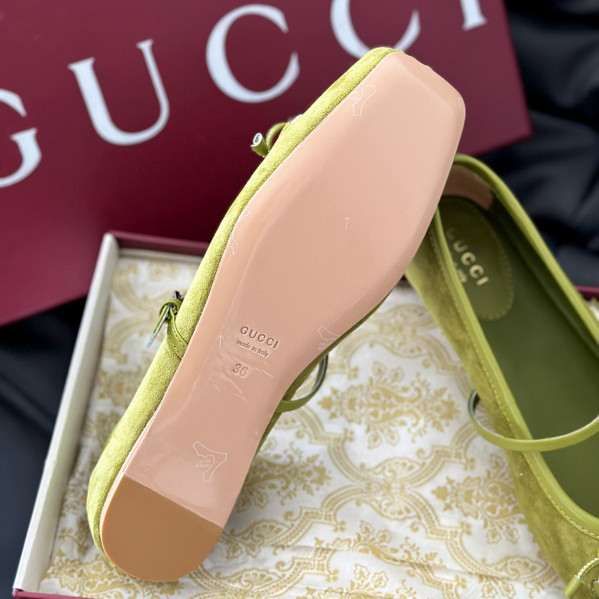 Gucci Shoes- Gucci Ballet Flats Luxury Lifestyle Designer Footwear