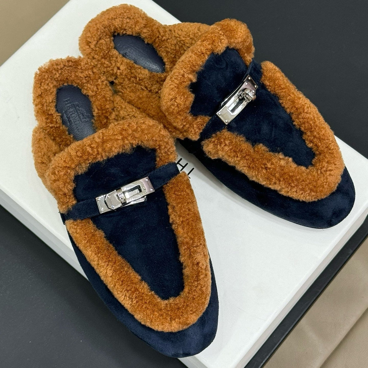 Accessories- Herm Kelly Mules Luxury Designer Fashion Accessory