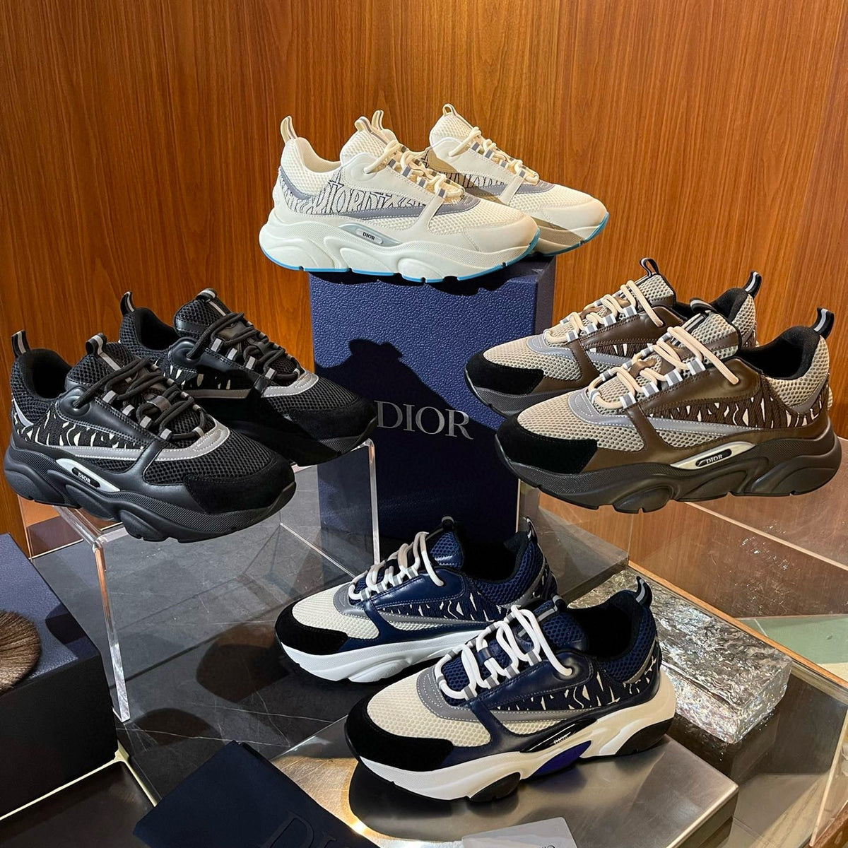 Dior Shoes- Dior B22 Sneakers Premium Designer Casual Shoes