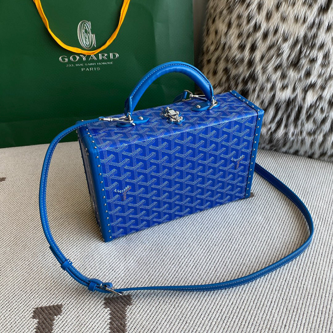 Bags- Goya Grand Hotel Trunk Bag Luxury Designer Leather Handbag