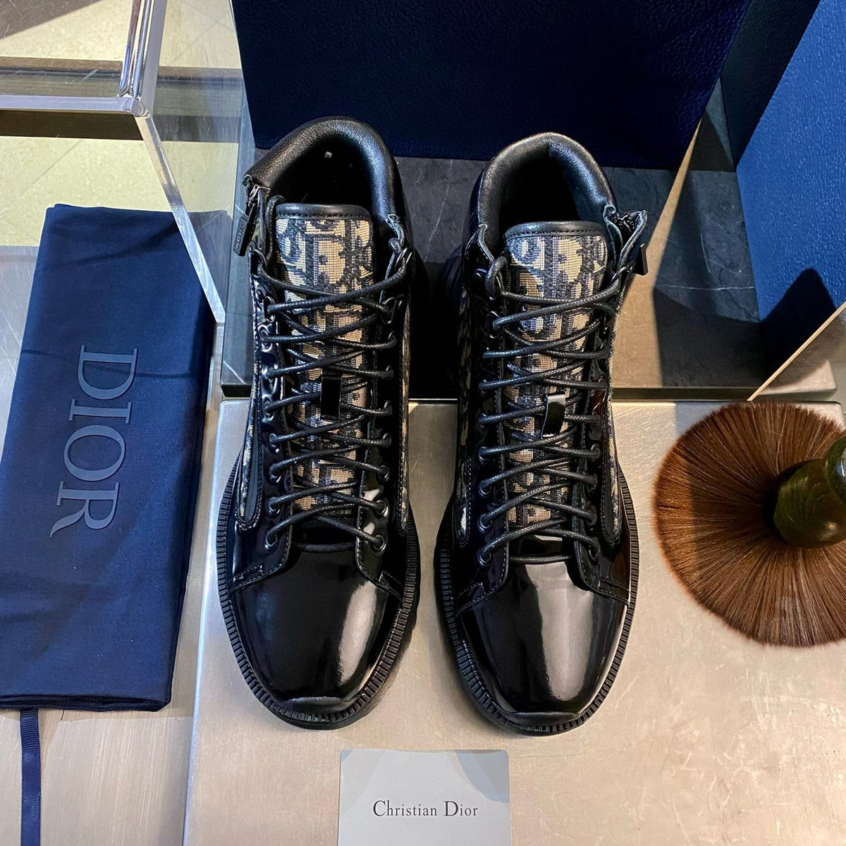 Dior Shoes- Dior Combat Boots Premium Designer Casual Shoes