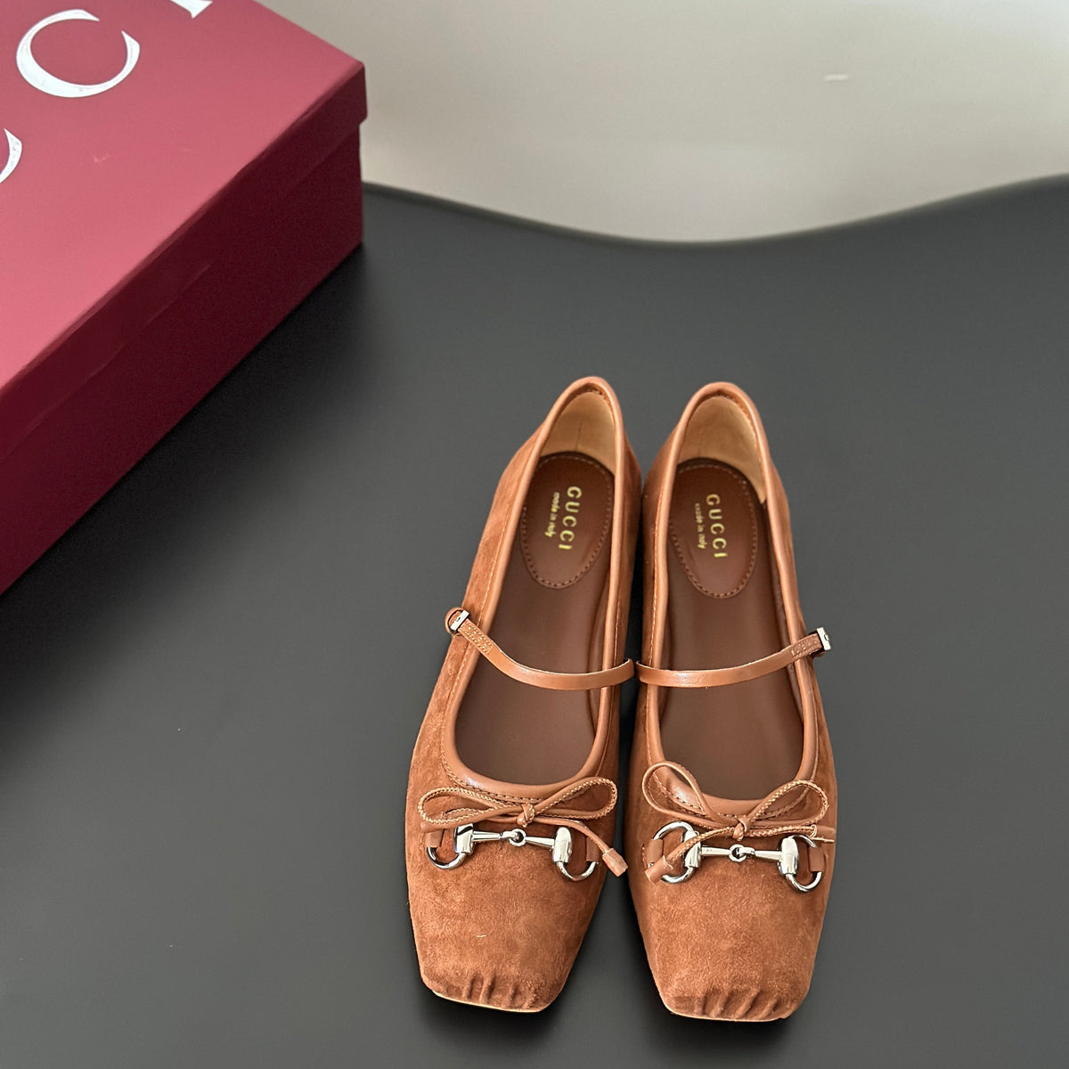 Gucci Shoes- Gucci Ballet Flats Premium Designer Casual Shoes