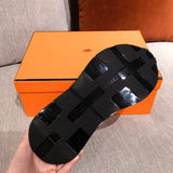 Hermès White High-Top Sneakers - Heel Detail View