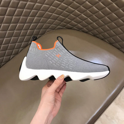 Hermes shoes Style 093 - texture and material detail