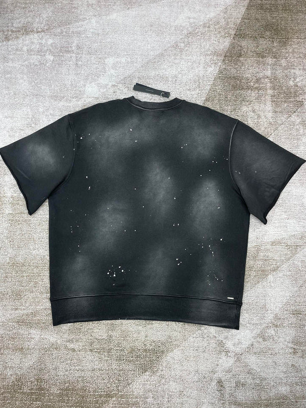 Amiri luxury t-shirt detail shot
