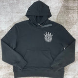 Close-up of Amiri hoodie craftsmanship