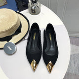 Saint Laurent luxury shoes detail shot
