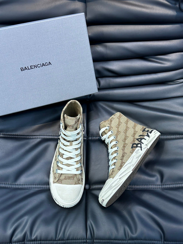 Balenciaga Nude Ankle Boots - Lifestyle Styling Shot