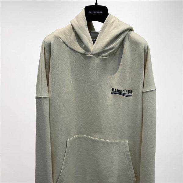 Close-up of Balenciaga designer clothing craftsmanship