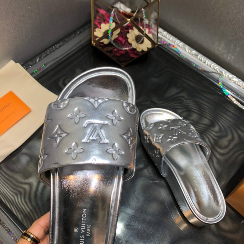 Louis Vuitton shoes Style 242 - top view showing design