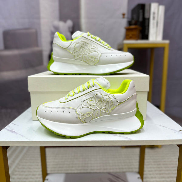 Alexander McQueen Black Low-Top Sneakers - Detail Shot of Craftsmanship