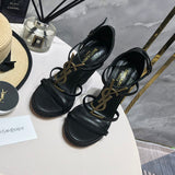 Saint Laurent shoes front view designer style