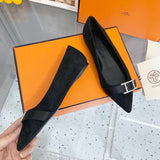 Hermes shoes Style 313 - close-up of luxury comfort fit