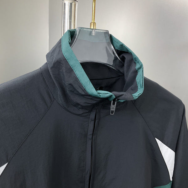 Close-up of Balenciaga designer clothing craftsmanship