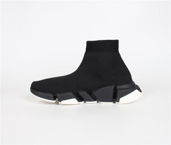 Balenciaga Red Pointed-Toe Stiletto Heels - Sole Detail View