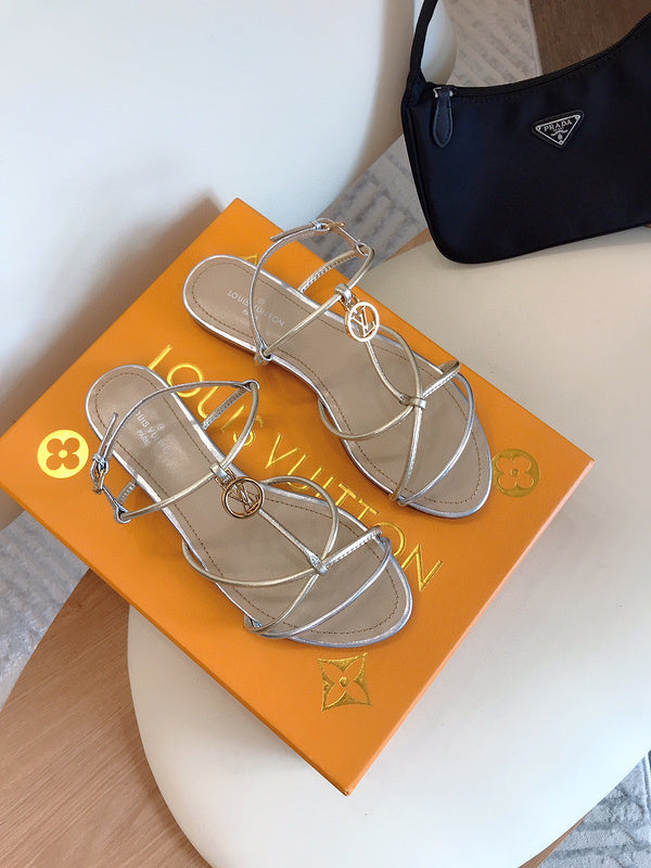Louis Vuitton luxury shoes detail shot