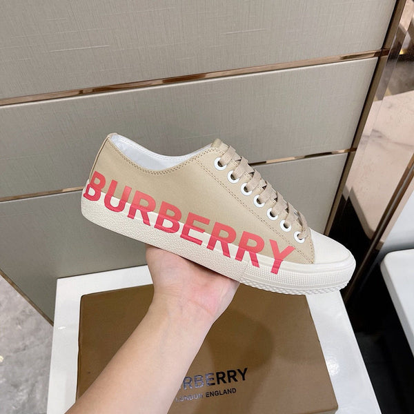 Burberry Grey Ankle Boots - Front View