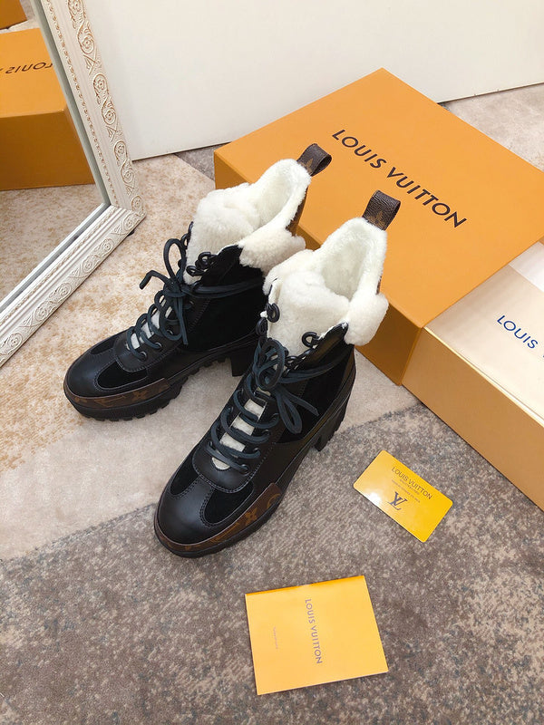 Louis Vuitton designer shoes full view