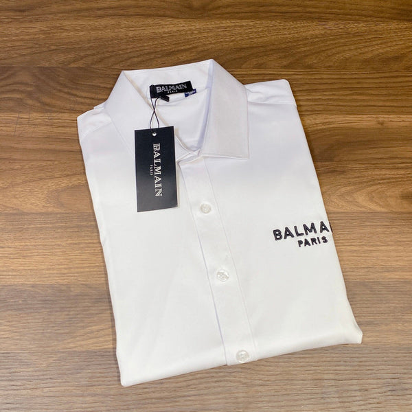 Balmain designer clothing front view designer style