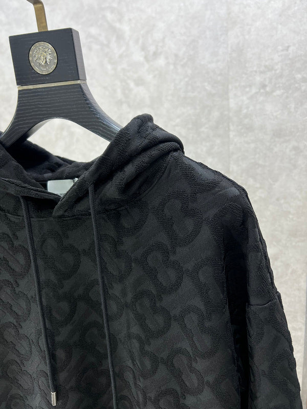 Close-up of Burberry designer clothing craftsmanship