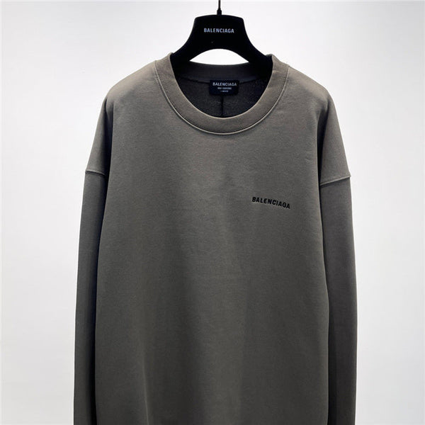 Close-up of Balenciaga designer clothing craftsmanship