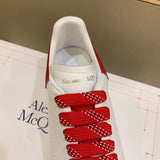 Alexander McQueen White Combat Boots - Toe Detail View