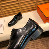 Hermès Black Pointed-Toe Flats - Detail Shot of Craftsmanship
